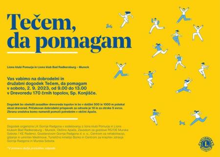 tečem, da pomagam_vabilo